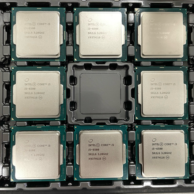 Intel® Core™ i5-6500 處理器 庫存新品，測試正常