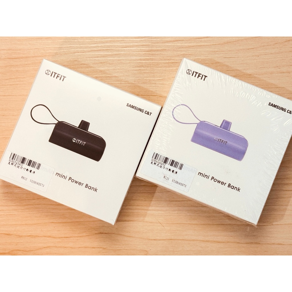 【台灣公司貨】三星 SAMSUNG ITFIT C&amp;T 5000mAh mini Power Bank迷你行動電源支架式