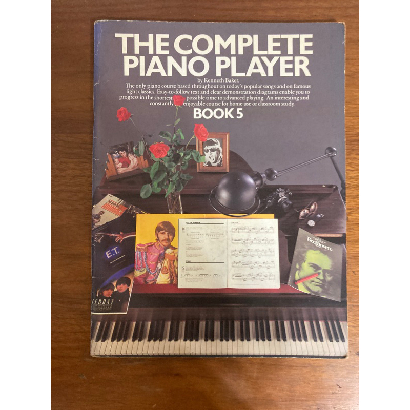 二手鋼琴樂譜 The Complete Piano Player Book 5 英文書