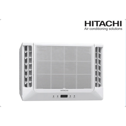 超級冷,日立 HITACHI 3-4坪 定頻 雙吹式 冷專 窗型冷氣機 RA-28WK, 市售價格19000