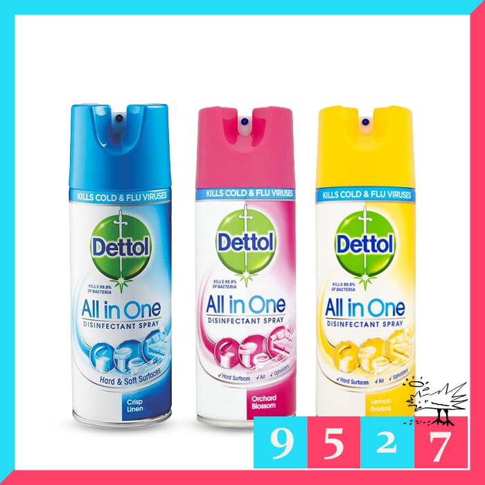 Dettol 滴露 抗菌噴霧劑 400ml 室內香氛噴霧-9527