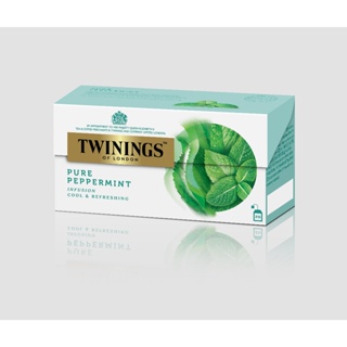 【Twinings】唐寧茶 沁心薄荷茶(2gx25入)【無咖啡因】新版