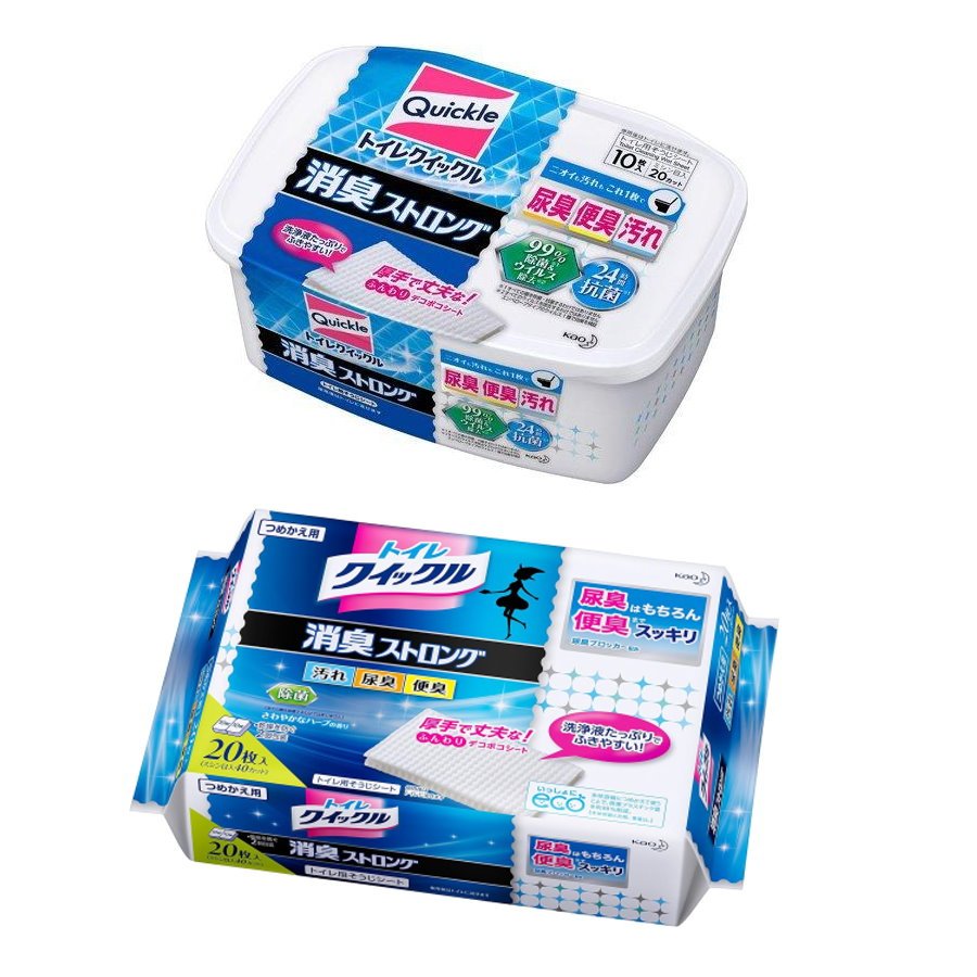 花王kao 廁所用 清潔濕紙巾 【樂購RAGO】 99%除菌 消滅尿臭便臭 日本製