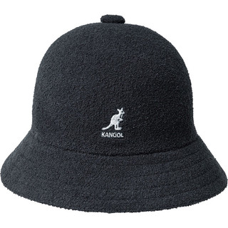 KANGOL BERMUDA CASUAL HAT 袋鼠鐘型帽漁夫帽-炭黑 DEEP SPRINGS