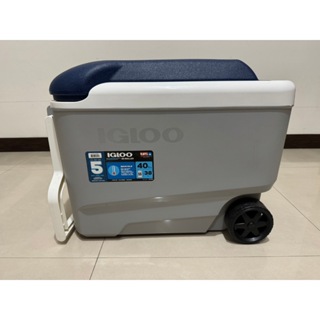 [二手]COSTCO好市多 IGLOO 滾輪式冰桶(38L)
