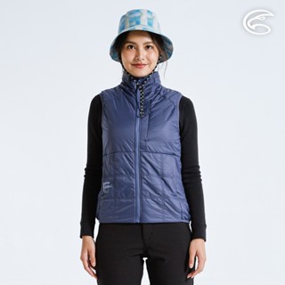 ADISI 女SMAWARM海洋溫控超撥水連帽背心AV2321025 (S-2XL) 宇宙藍｜防潑水 保暖棉 保暖背心