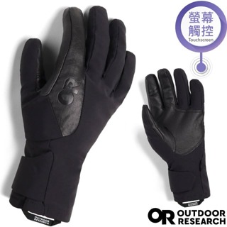 【Outdoor Research】女 款 防水防雪透氣保暖手套(可觸控)/山羊皮手掌 防水嵌片_黑_OR300551