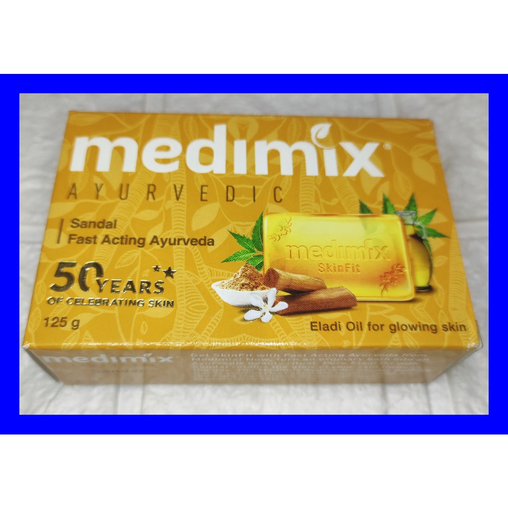 MEDIMIX 印度綠寶石皇室藥草浴美肌皂/MEDIMIX 皇室藥草浴美肌皂125g~檀香橘色
