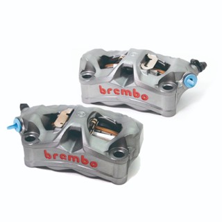 【Brembo】HPK STYLEMA 100mm輻射卡鉗組 (左右/公司貨) 鈦紅 一體式 鑄造