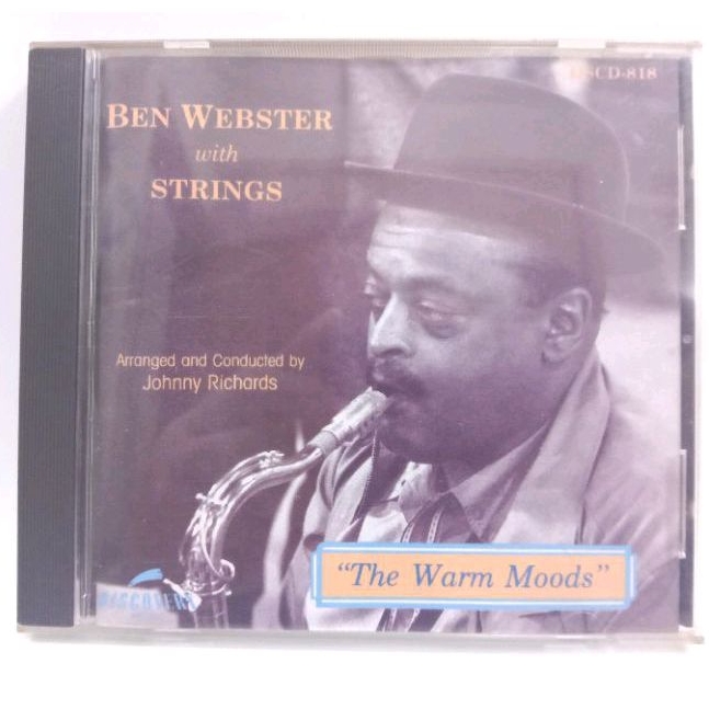 現貨/二手CD/爵士/薩克斯風/班韋伯斯特Ben Webster With Strings–The Warm Moods