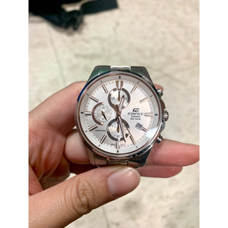 [9成新］CASIO EDIFICE 秘密任務三眼賽車腕錶-EFB-530D