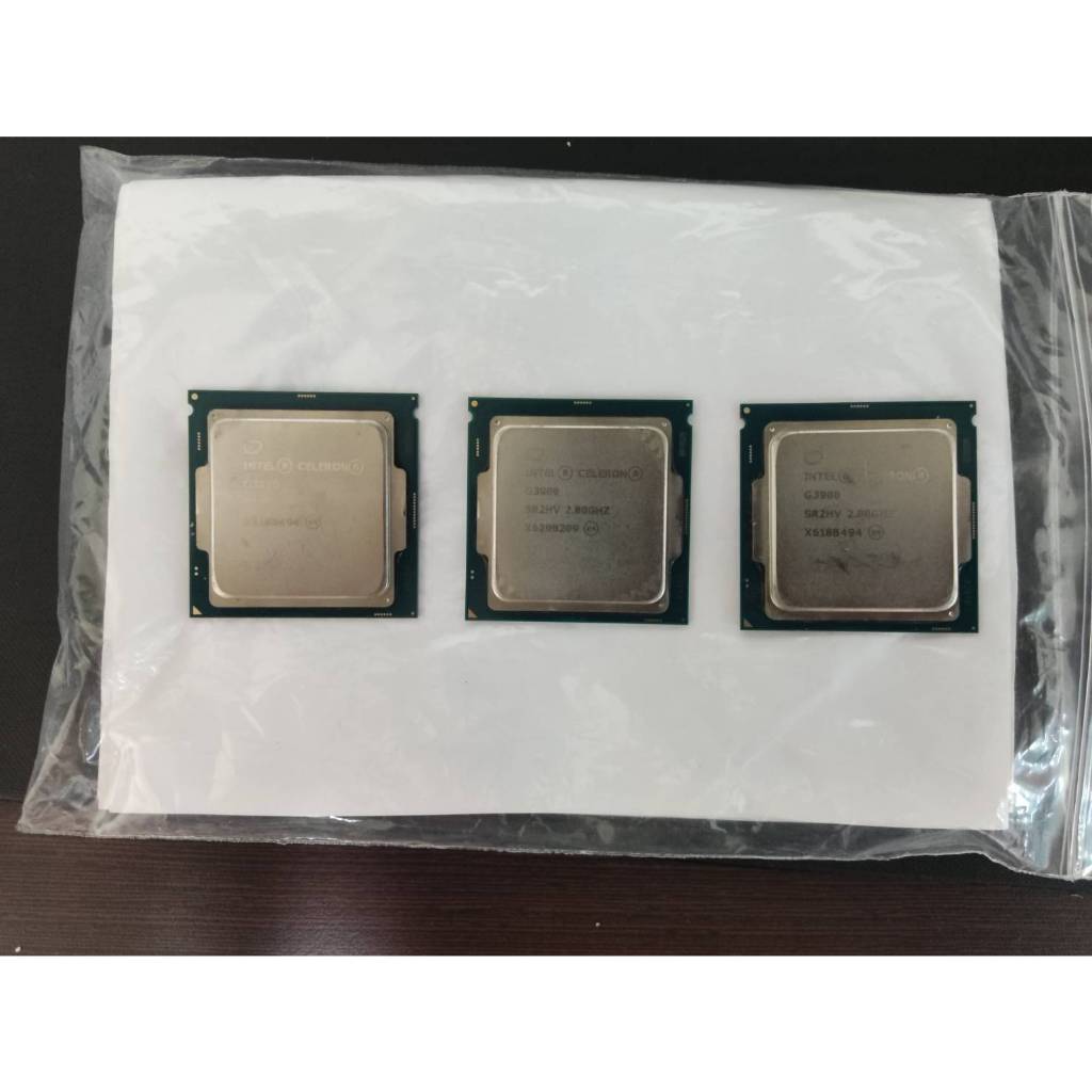 良品 Intel CPU 6代 celeron G3900 1151 腳位 中央處理器 Pentium i3 PC 電腦
