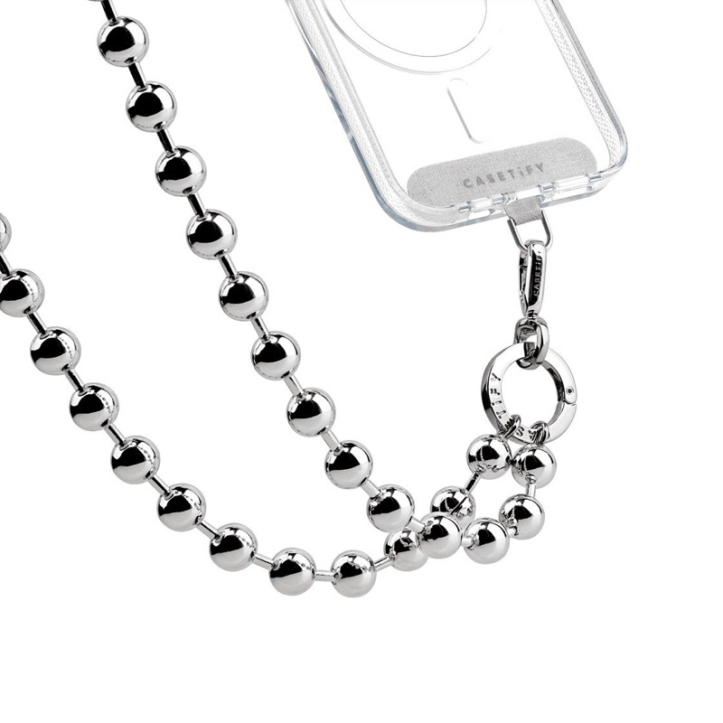 CASETiFY 官方手機掛繩9.9成新 比官網便宜 2合1多功能背帶 金屬圓珠背帶