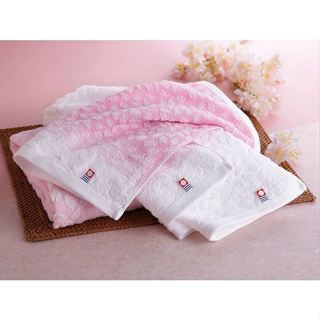日本今治 櫻花 方巾 毛巾