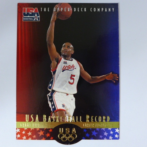 ~Grant Hill/格蘭特·希爾~NBA名人堂/好好先生 1996年UD USA.美國奧運切割卡
