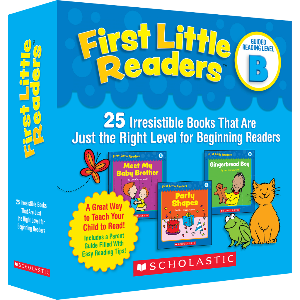 First Little Readers Level B {盒組25本}{有聲版} / Scholastic出版社旗艦店