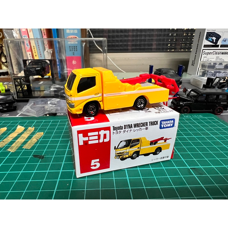 Tomica #5 黃色拖吊車