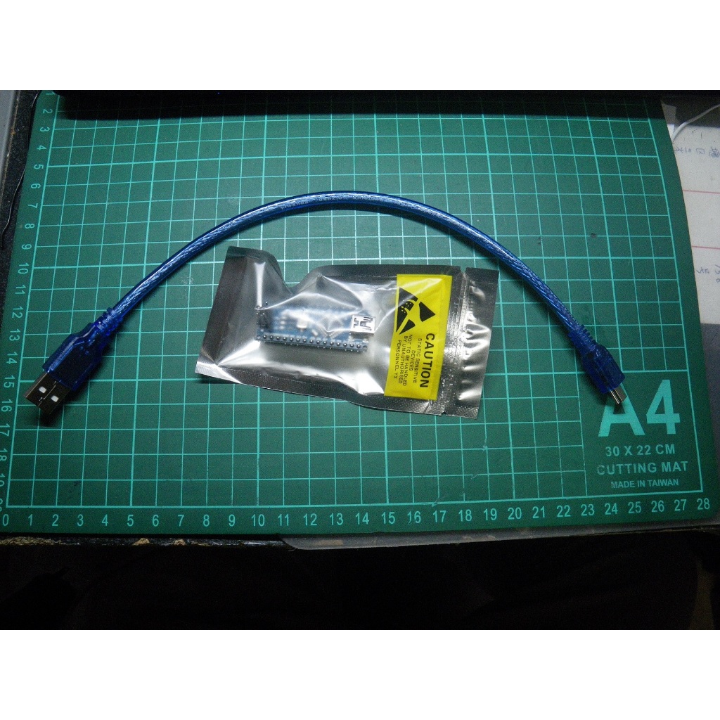 Arduino Nano V3.0 ATMEGA328P 改進版 完全相容版 送USB線，每組170元*