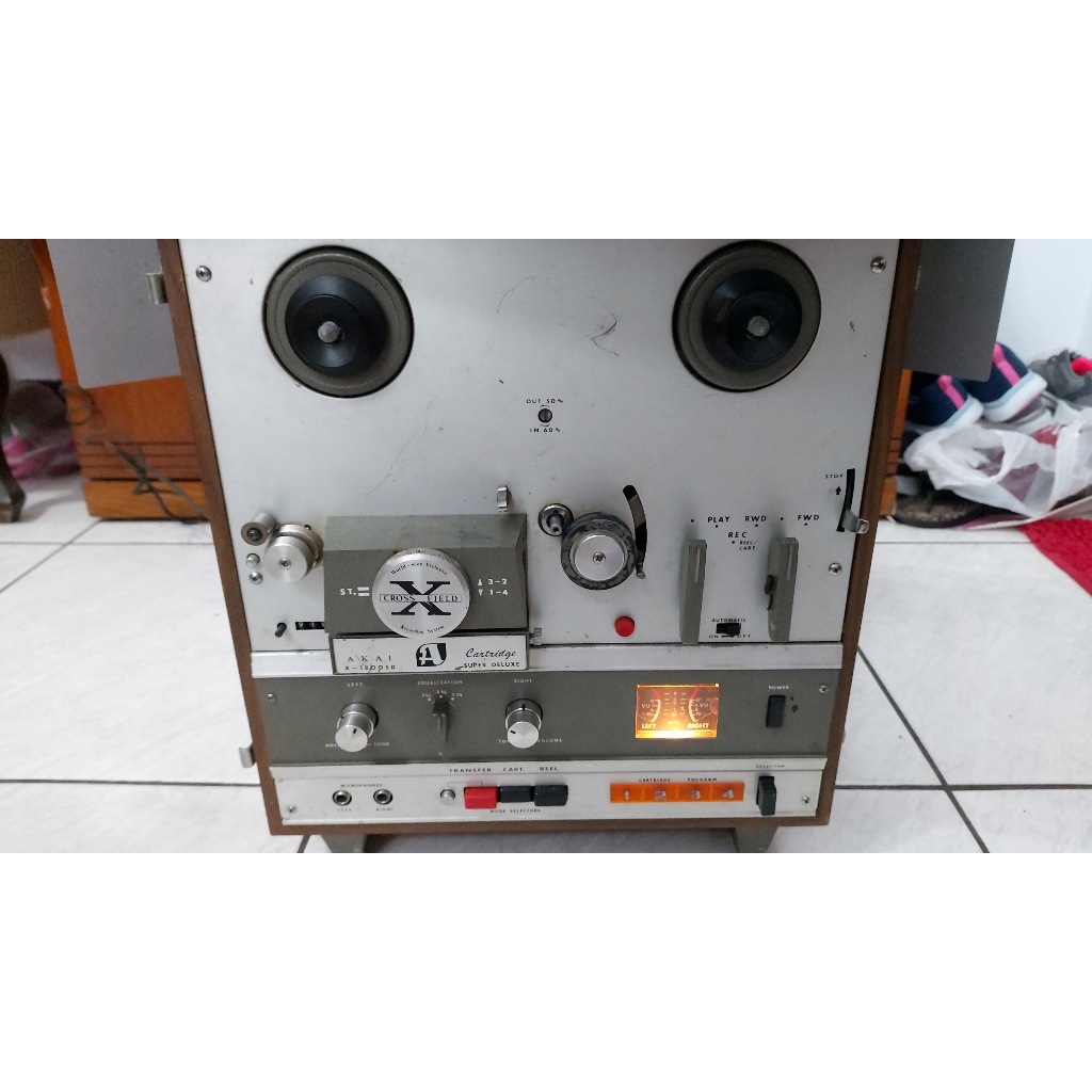 Akai X-1800SD Reel to Reel 8 Track Tape Recorder 古董 錄音機