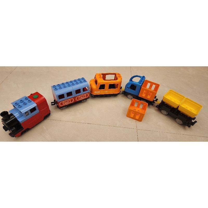 &lt;&lt; 二手 &gt;&gt; 正版Lego Duplo 得寶系列 多組混合 10875 貨運列車 + 10873米妮 + 其他系列