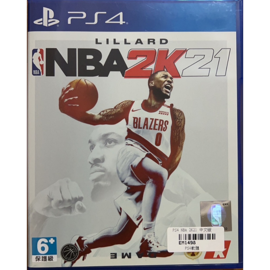 PS4 《NBA 2K21》 中英文版