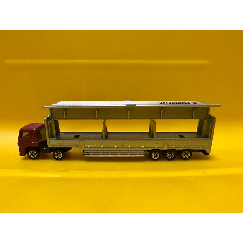 絕版限量稀有 TOMICA 多美小汽車模型車 139 ISUZU GIGA PANEL VAN TRAILER 127