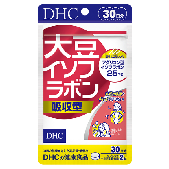 新品現貨 DHC 大豆異黃酮 30日/60粒 吸收型 大豆精華 吸収型 日本境內版