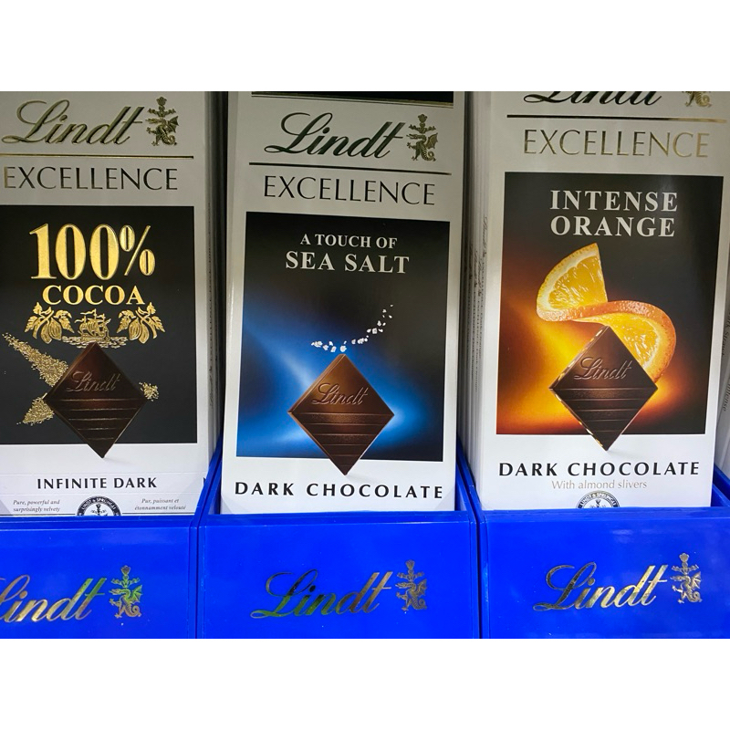 瑞士蓮極醇系列-海鹽黑巧克力/香橙黑巧克力/78%巧克力