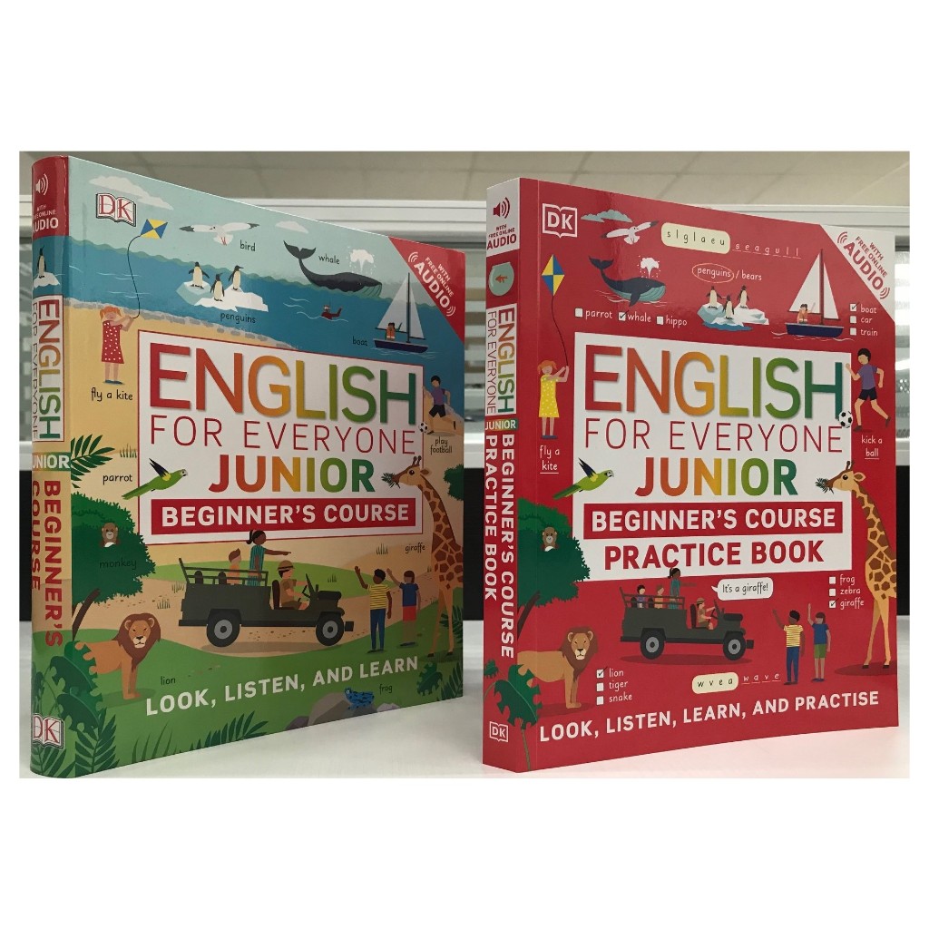 English for Everyone Junior: Beginner’s Course + Practice Book