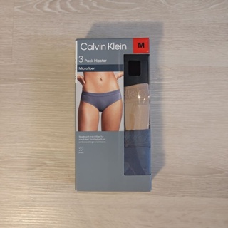Calvin Klein女性內褲 ck內褲 M號 Costco 黑藍膚色
