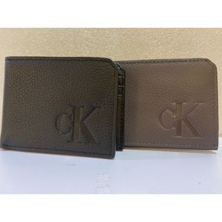 Calvin Klein CK 黑色/咖啡色 短夾 實體店面100%保證正品