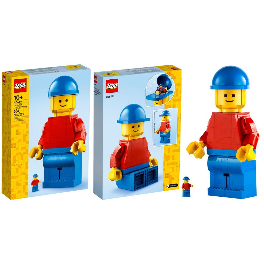 樂高 LEGO 40649 Up-Scaled LEGO Minifigure 放大版 樂高人偶