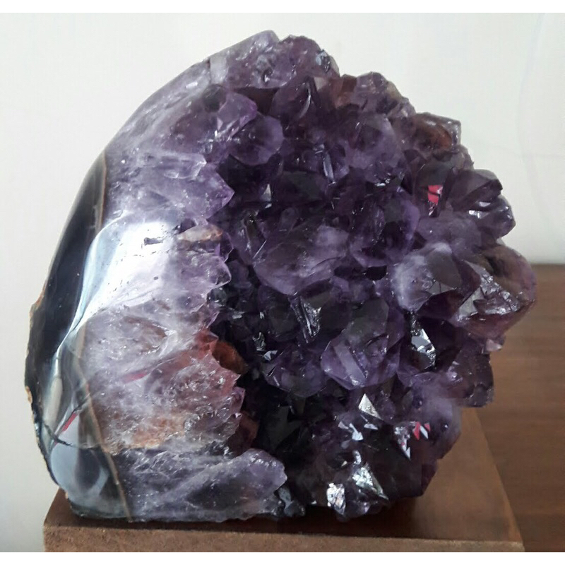 烏拉圭紫晶片，烏拉圭紫晶鎮，拋光紫晶鎮，紫晶洞，紫水晶洞，2.1公斤