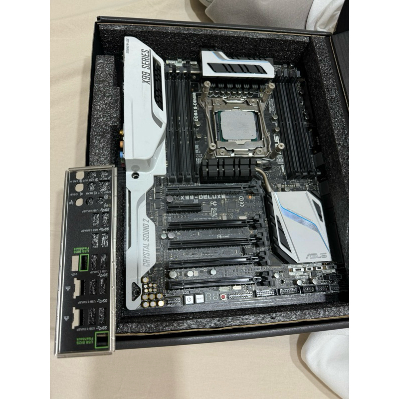 i7-5820k+ASUS X99-DELUXE 不拆賣