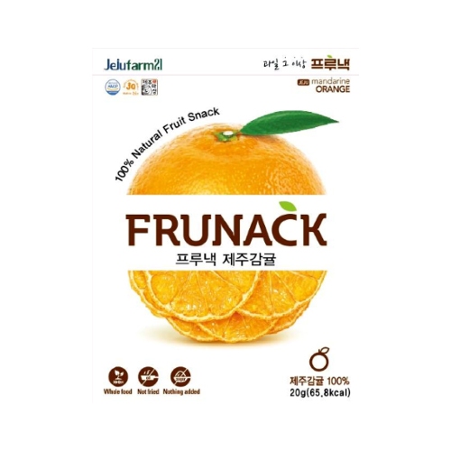 韓國 FRUNACK 濟州柑橘果乾 20g《日藥本舖》