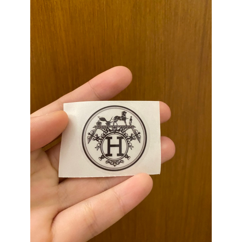 愛馬仕 Hermes 品牌logo貼紙