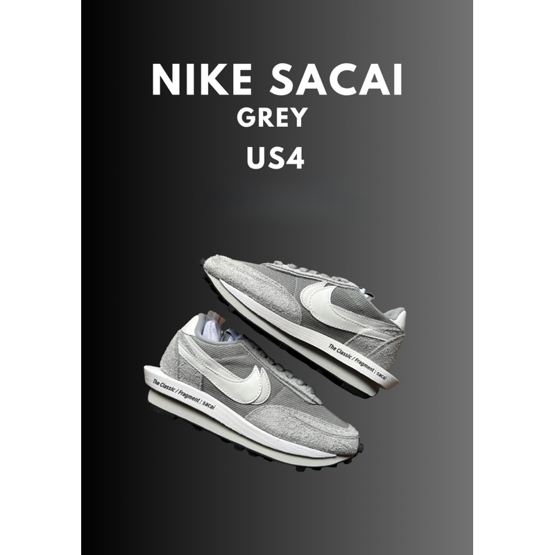➭蟹老闆只賣真鞋➭ Nike Sacai x Fragment LD Waffle 灰 DH2684-001 藤原浩