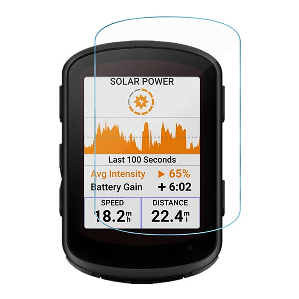 現貨 兩片裝 Qii GARMIN Edge 540 / 840 Solar 玻璃貼 鋼化玻璃貼 自動吸附 保護貼