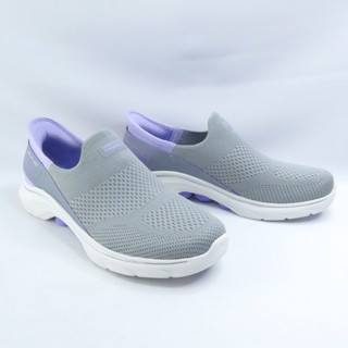 Skechers 125231GYLV GO WALK 7-MIA 女健走鞋 瞬穿 灰x薰衣草