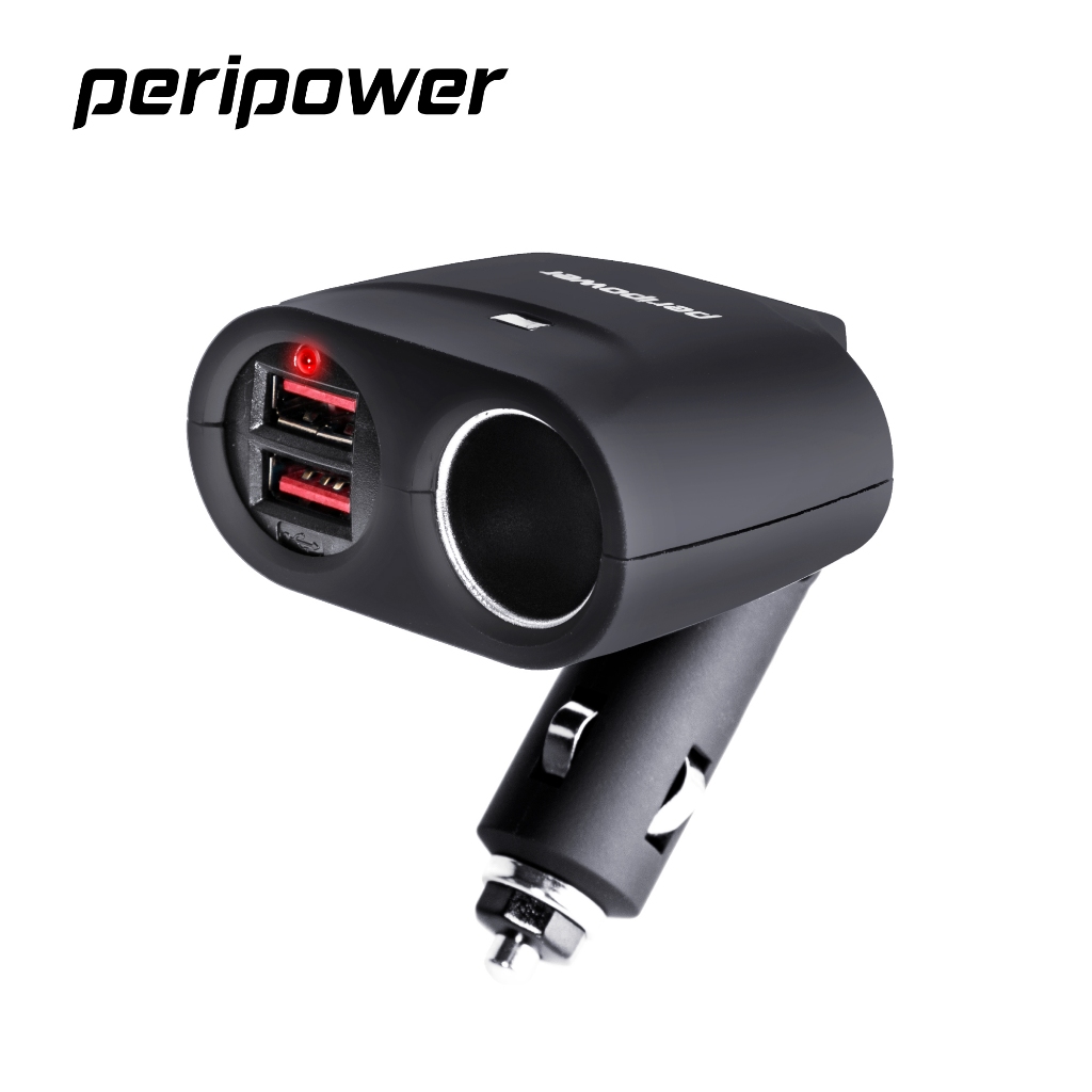 【peripower】PS-U11 極速擴充式 12V + 雙 QC 3.0 車用快充 BSMI 認證
