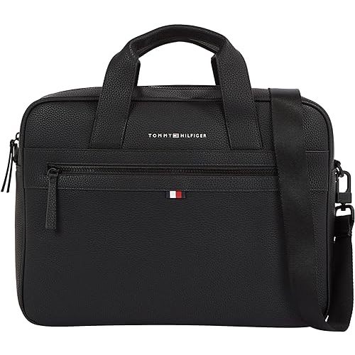 TOMMY HILFIGER 業務通勤/電腦公事包/手提包/側背包 (可掛於登機行李箱)方便出行 給男性的最佳禮物