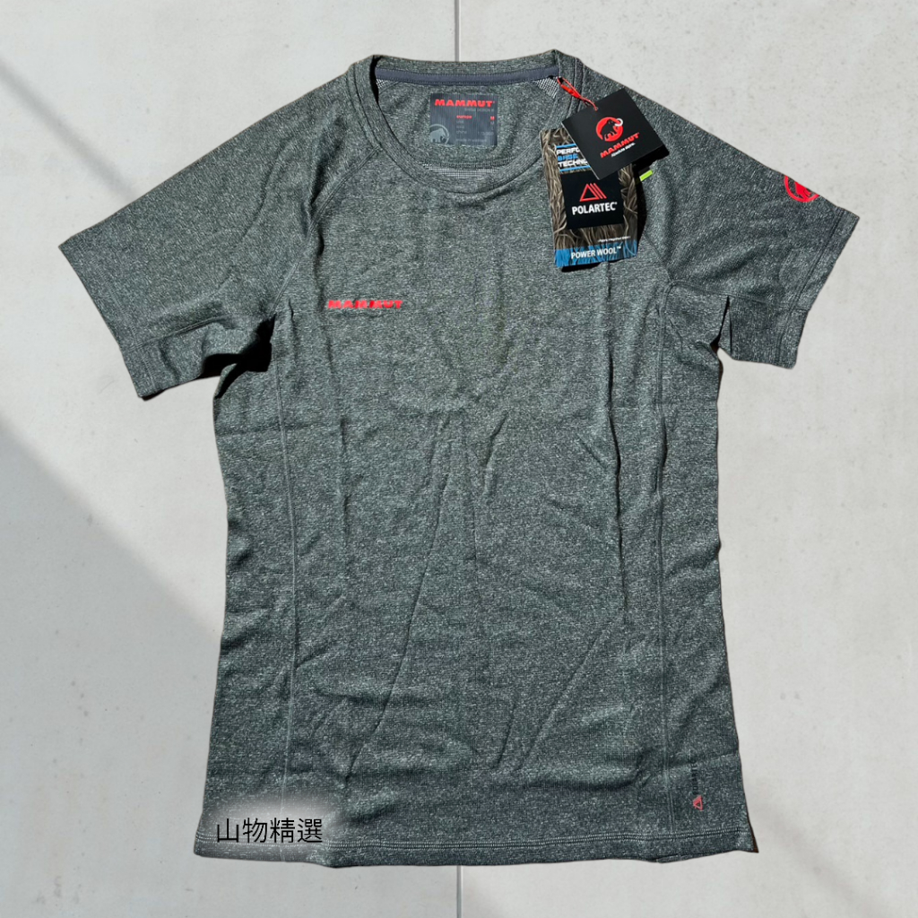 &lt;山物精選&gt; Mammut Trovat Pro Shirt (Polartec) 男款機能混紡短袖排汗衣