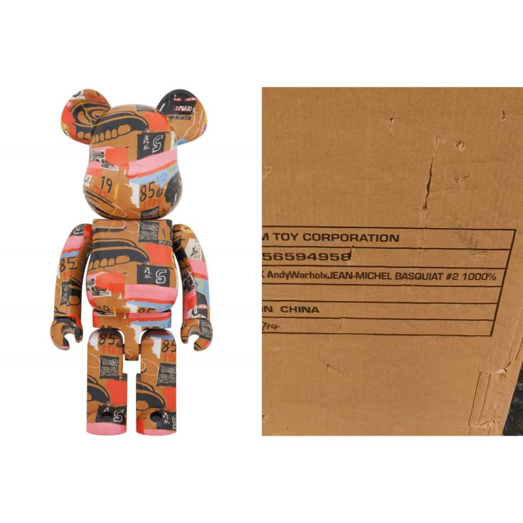 銀角零卡分期 BE@RBRICK Andy Warhol × JEAN-MICHEL BASQUIAT #2 1000%