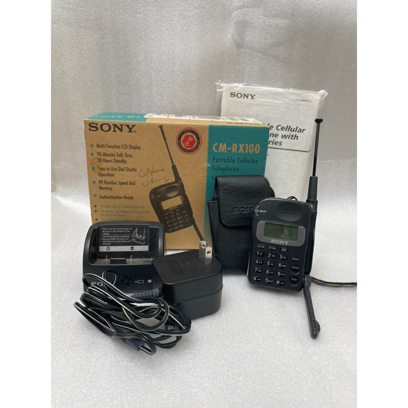 [二手] 1990年代 SONY 行動電話 [CM RX100] 收藏用