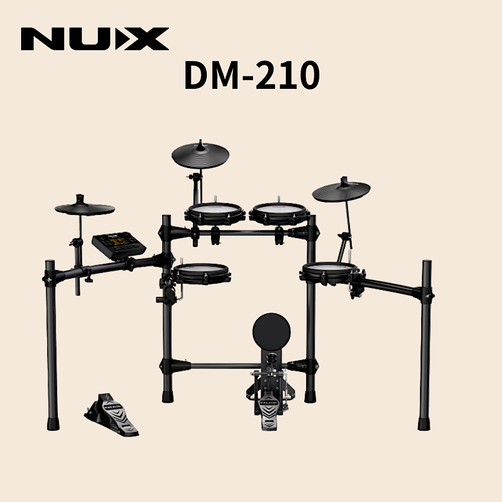 NUX DM210 電子套鼓 贈鼓椅鼓毯鼓棒 聊聊詢問現金優惠價 台灣公司貨一年保固
