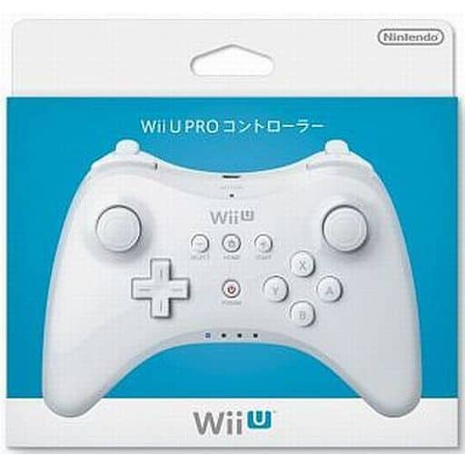 遊戲歐汀 Wii U PRO 白色控制器 原廠 適用WII 盒裝