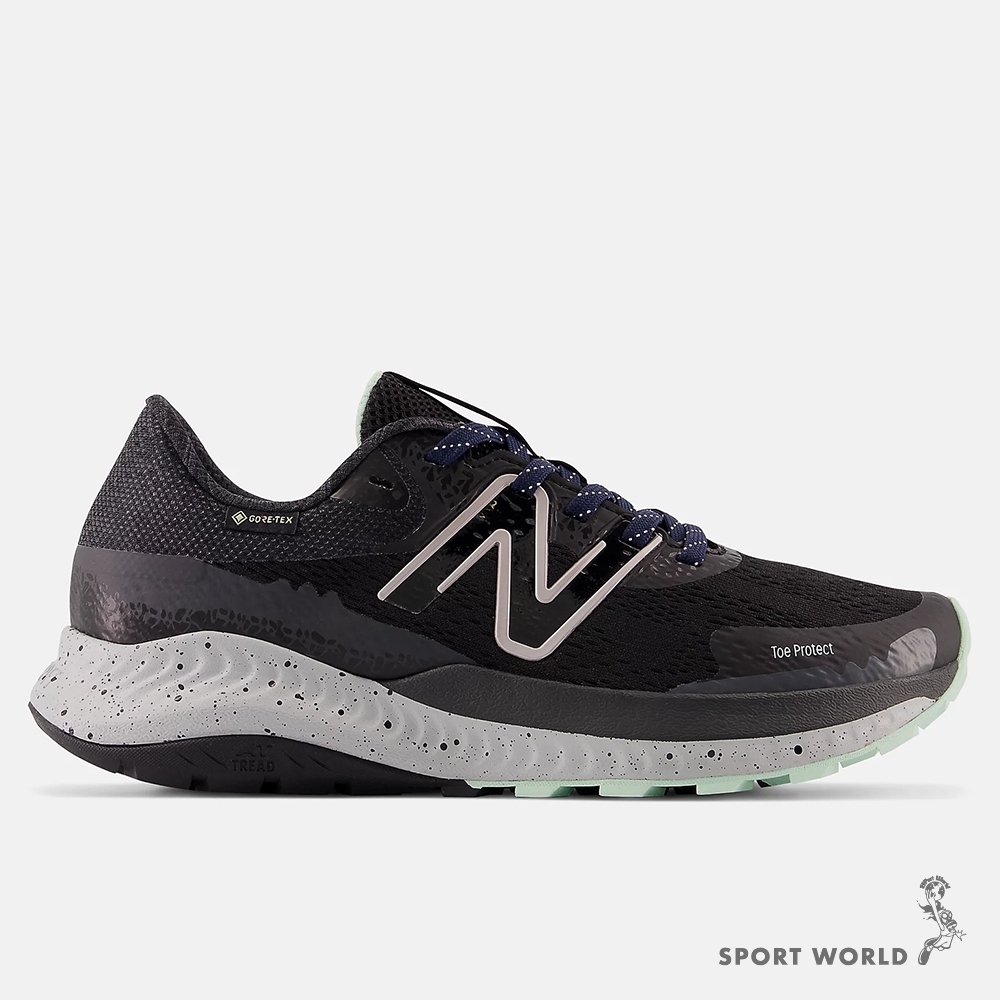 New Balance 女鞋 越野鞋 DynaSoft Nitrel v5 GTX 黑白【運動世界】WTNTRGB5-D