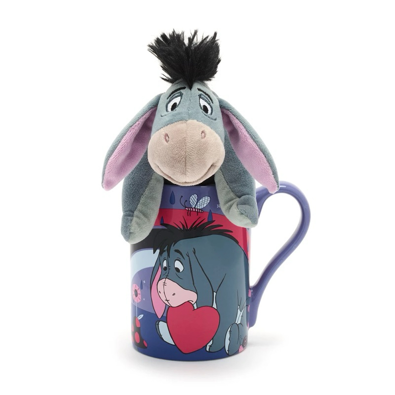 🌈現貨✨英國 迪士尼 正版 小熊維尼 屹耳 馬克杯+娃娃 水杯 茶杯
