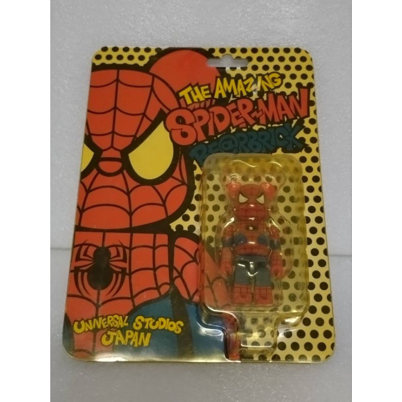 Medicom Toy x USJ 環球影城限定 蜘蛛人     Spiderman bearbrick 100%