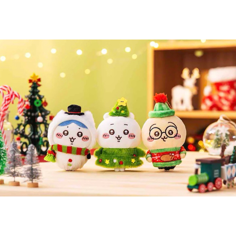 🎗️吉伊卡哇🎗️ 現貨  聖誕節 吊飾 掛飾 娃娃 日本代購 雪人 聖誕樹 聖誕帽 小可愛 Chiikawa